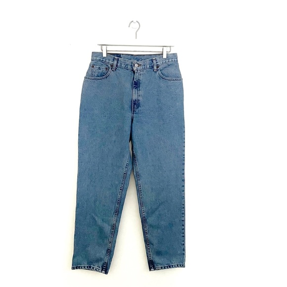 Vintage Levi’s 505 Relaxed Fit Tapered Leg Dad Jeans Size 12 Short 30” Waist - Picture 1 of 9